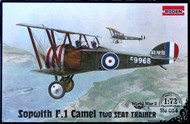  Roden  1/72 Sopwith F1 Camel 2-Seater Trainer RFC BiPlane ROD54