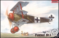  Roden  1/32 Fokker Dr.I Red Baron WWI German Triplane Fighter ROD601
