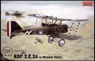  Roden  1/32 Se5a WWI RAF Fighter w/Hispano Suiza Engine ROD602