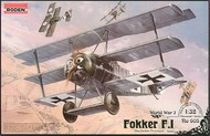  Roden  1/32 Fokker FI WWI German Triplane Fighter ROD605