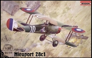  Roden  1/32 Nieuport 28c1 WWI French BiPlane Fighter ROD616