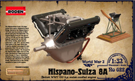  Roden  1/32 Hispano Suiza 8A 150HP Engine ROD622