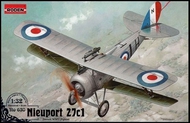  Roden  1/32 Nieuport 27c1 WWI RAF Biplane Fighter ROD630