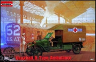 Vauxhall D-Type Red Cross Ambulance #ROD717