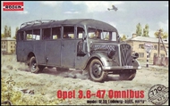 Opel Blitz 3.6-47 Model W39 Ludewig Early Omnibus #ROD720