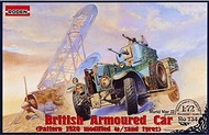 Pattern 1920 Modified WWII British Armored Car w/Sand Tires #ROD734