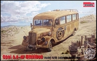 Opel Blitz 3.6-47 Model W39 Ludewig Late Omnibus #ROD808