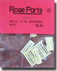  Rose Parts  1/72 Spandau Machine Gun - WW I German ROS510