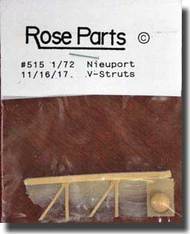  Rose Parts  1/72 Nieuport 11/17 Wing V Struts ROS515