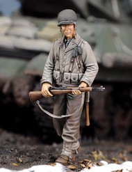 WWII US Infantry Rifleman w/Rifle (Resin) #RML674