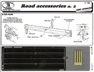 Road Accessories #2 Guard Rails (Photo-Etch/Resin) #RML81