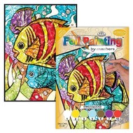  Royal Langnickel  NoScale Tropical Fish Foil Paint by Number Ages 8+ (8"x10") RAL12579