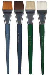  Royal Langnickel  NoScale Assorted Jumbo Taklon Brushes 4pc Value Pack RAL22603