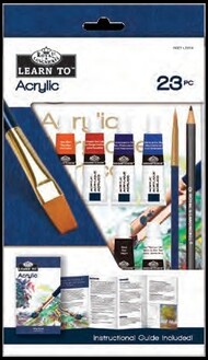 Learn to Acrylic Painting Art Set (23pc) #RAL37323