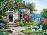  Royal Langnickel  NoScale Spring Patio (Cottage Scene) Paint by Number Age 8+ (11.25"x15.375") RAL38199