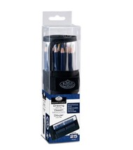 Drawing Pencils Set in Wrap (25pc) #RAL39271
