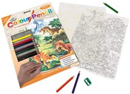  Royal Langnickel  NoScale Dinosaurs Day Pencil by Number Age 8+ (8.75"x11.75") RAL5712