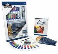  Royal Langnickel  NoScale Essentials Acrylic Deluxe Art Set in Clearview Case (31pc) RAL6627