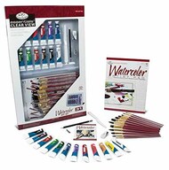 Essentials Watercolor Deluxe Art Set in Clearview Case (31pc) #RAL6628