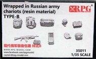 Wrapped in Russian army chariots (resin material)  TYPE-B* #RPG35011