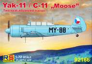  RS Models  1/72 YaK-11/C-11 'Moose' 2-Seat Trainer CSSR, Hung RSMI92166