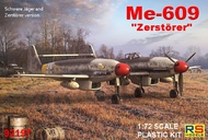  RS Models  1/72 Messerschmitt Me.609 Zerstoerer (single-seat) RSMI92197