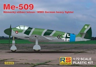  RS Models  1/72 Messerschmitt Me 509 RSMI92203