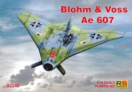  RS Models  1/72 Blohm-und-Voss Ae-607 - 4 decal versions for Luftwaffe, Great Britain RSMI92246