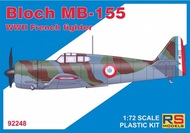  RS Models  1/72 Marcel-Bloch MB.155 5 decal variants RSMI92248