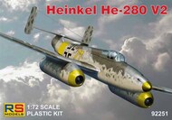  RS Models  1/72 Heinkel He.280 Juma 004 4 decal for Luftwaffe RSMI92251