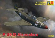  RS Models  1/72 Bell P-39D Airacobra with 5 decal options including RAAF, USA and USSR RSMI92252