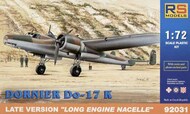 RS Models  1/72 Dornier Do.17K Late version Decals Bulgaria, Croatia, Yugoslavia RSMI92031