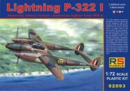  RS Models  1/72 Lightning P-322 I 3 decal v. for RAF, USA RSMI92093