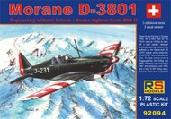 RS Models  1/72 Morane D-3801 RSMI92094