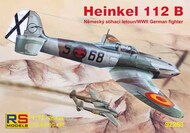  RS Models  1/72 Heinkel He.112B Spain x 3 RSMI92263