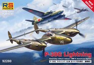 Lockheed P-38G Lightning 6 decal v. for USA, Portugal, Luftwaffe #RSMI92280