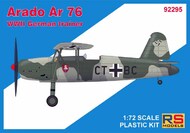  RS Models  1/72 Arado Ar.76 Light Fighter RSMI92295