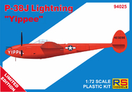  RS Models  1/72 Lockheed P-38J-20 Lightning 'Yippee' RSMI94025