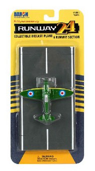 Spitfire (Green Camo) WWII RAF Plane #RWY225