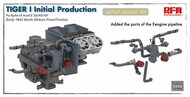 Tiger I Engine Pipeline/Exhaust Parts (RFM kit) #RFM2007