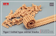  Rye Field Models  1/35 Tiger I Initial Type Mirror Workable Track Links Set RFM2019