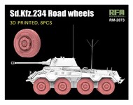  Rye Field Models  1/35 Sd.Kfz.234 Puma Weighted Wheels Set RFM2073