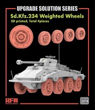 Sd.Kfz.234 Puma Weighted Wheels Set Type A #RFM2076