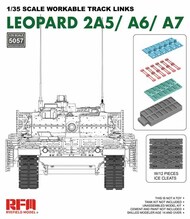 Leopard 2A5 / A6 / A7 Workable Track Links Set #RFM5057