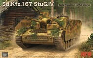 SdKfz 167 StuG IV Early Production Tank w/Full Interior & Workable Track Links #RFM5061