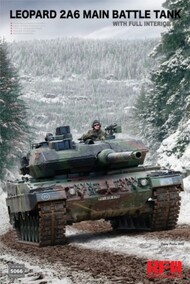 Leopard 2A6 Main Battle Tank w/Full Interior #RFM5066