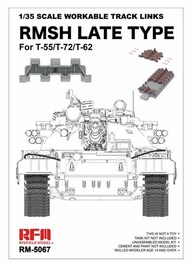  Rye Field Models  1/35 Workable Track Links - RMSH Late Type (for T-55/T-72/T-62) RFM5067