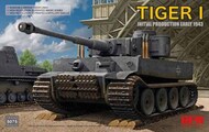  Rye Field Models  1/35 German Tiger I Initial Production Early 1943 Tank w/Workable Track Links RFM5075