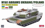 M1A1 Abrams Main Battle Tank Ukraine/Poland Limited Edition (2 in 1) #RFM5106