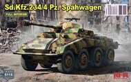 Sd.Kfz.234/4 Panzerspahwagen with Full Interior #RFM5118